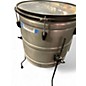 Used LP 16X16 RAW STREET CAN METAL Drum