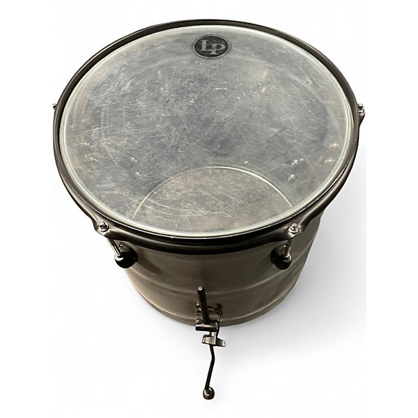 Used LP 16X16 RAW STREET CAN METAL Drum