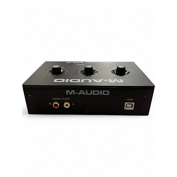 Used M-Audio M-track solo Audio Interface