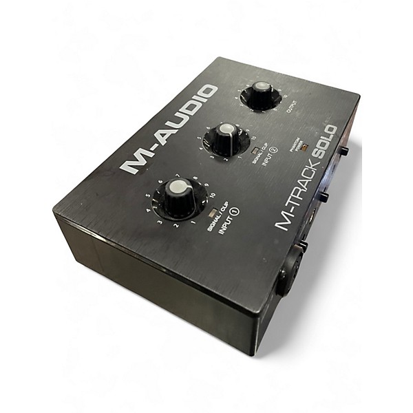 Used M-Audio M-track solo Audio Interface