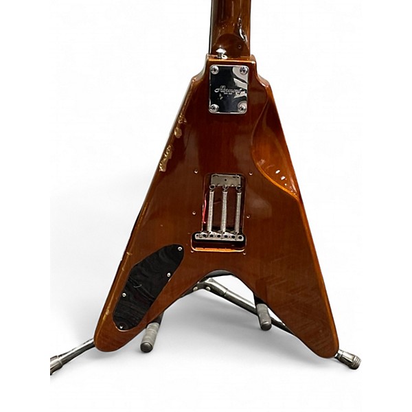 Used Harmony Flying V Natural Solid Body Electric Guitar