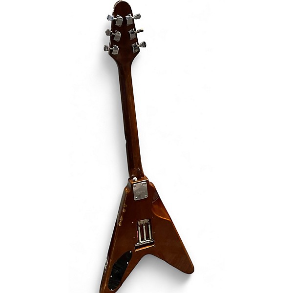 Used Harmony Flying V Natural Solid Body Electric Guitar