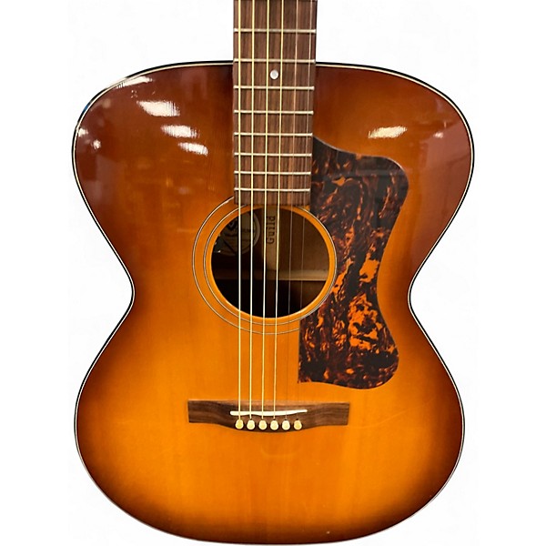 Used Guild F30 2 Color Sunburst Acoustic Electric Guitar