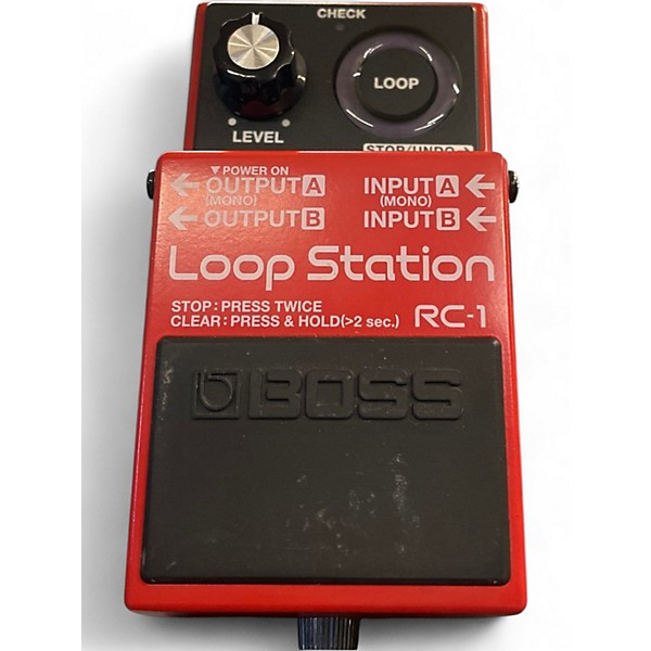 Used BOSS RC1 Loop Station Pedal