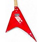 Used Kramer Charlie Parra Vanguard Candy Apple Red Metallic Solid Body Electric Guitar