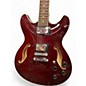 Used Ibanez AS73 Artcore Crimson Red Trans Hollow Body Electric Guitar