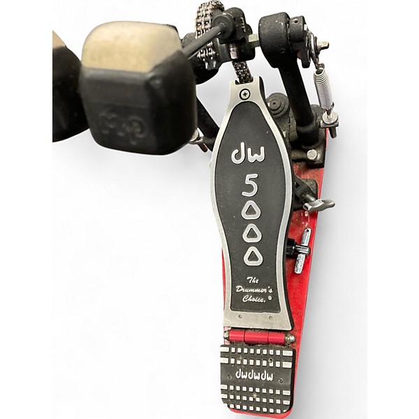 Used DW 5000 Series Double Double Bass Drum Pedal