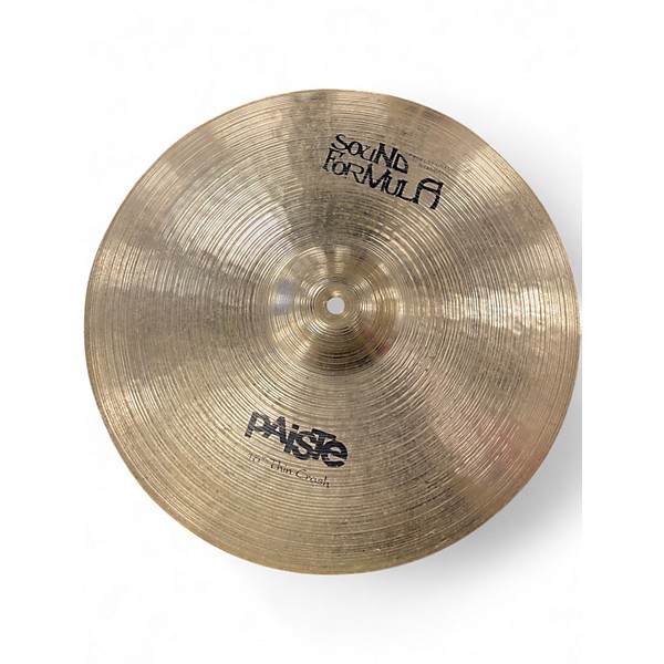 Used Paiste 16in Sound Formula Thin Crash Cymbal