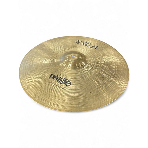 Used Paiste 16in Sound Formula Thin Crash Cymbal
