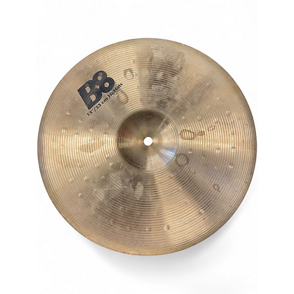 Used SABIAN 13in B8 Hi Hat Pair Cymbal
