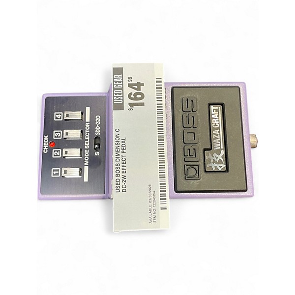 Used BOSS Dimension C DC-2W Effect Pedal