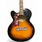 Used Epiphone J-200EC Studio 2 Tone Sunburst Acoustic Electric Guitar