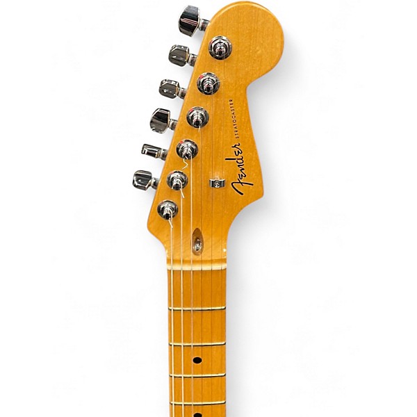 Used Fender American Ultra Stratocaster Cobra Blue Solid Body Electric Guitar