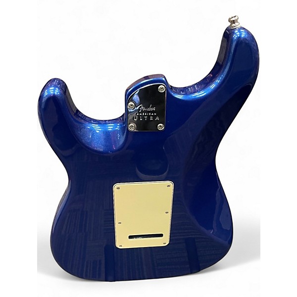Used Fender American Ultra Stratocaster Cobra Blue Solid Body Electric Guitar