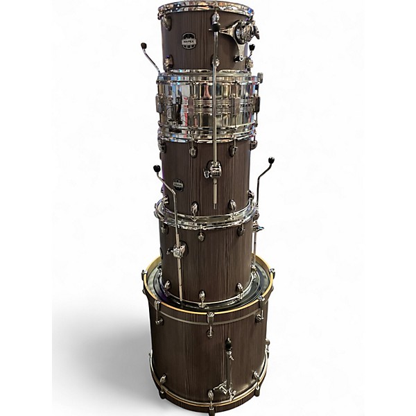 Used Mapex 5 Piece MARS SMOKEWOOD Drum Kit