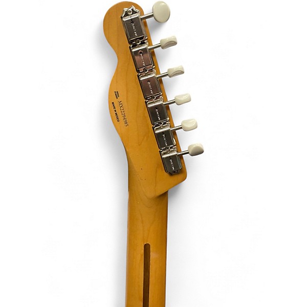 Used Fender gold foil telecaster Candy Red Burst Solid Body Electric Guitar