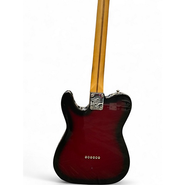 Used Fender gold foil telecaster Candy Red Burst Solid Body Electric Guitar