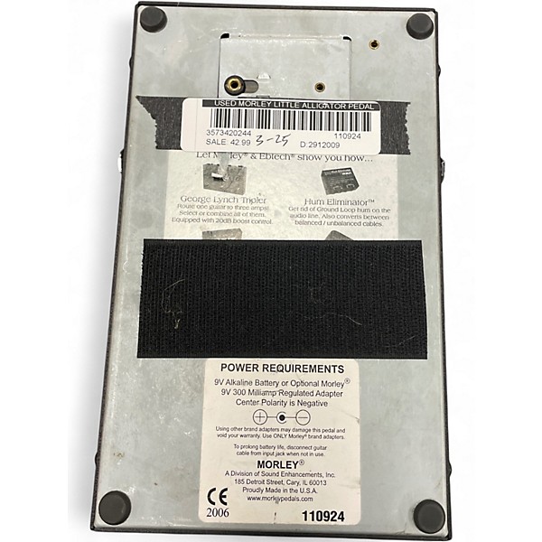 Used Morley LITTLE ALLIGATOR Pedal