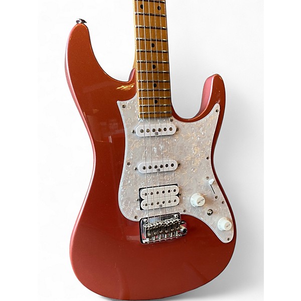 Used Ibanez AZ2204 PRESTIGE HAZY ROSE METALLIC Solid Body Electric Guitar