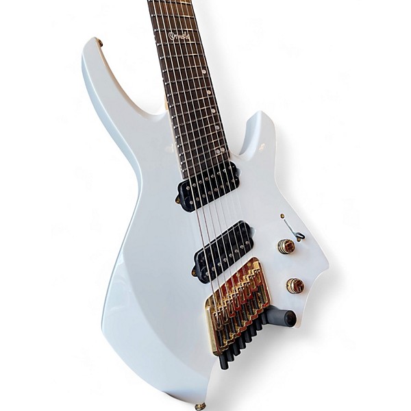 Used Ormsby GOLIATH 8 Alpine White Solid Body Electric Guitar