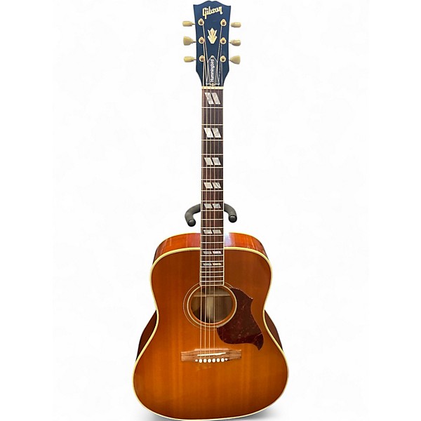 Used 2008 Gibson HUMMINGBIRD ARTIST SUNBURST Acoustic Electric Guitar
