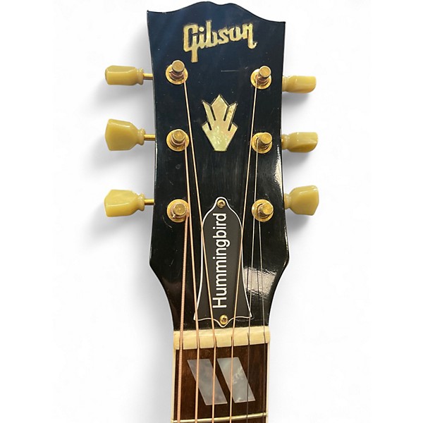 Used 2008 Gibson HUMMINGBIRD ARTIST SUNBURST Acoustic Electric Guitar