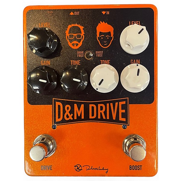 Used Keeley D&M Drive Effect Pedal