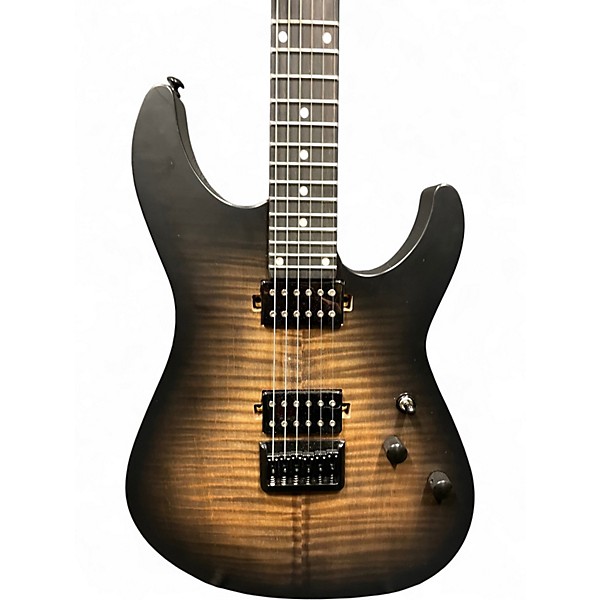 Used Schecter Guitar Research C1 STANDARD PLUS 2 Tone Sunburst Solid Body Electric Guitar