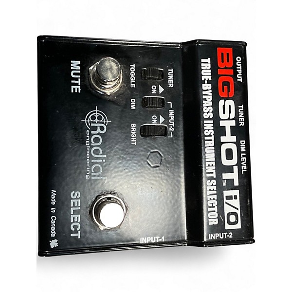 Used Radial Engineering Bigshot I/O True Bypass Selector Pedal