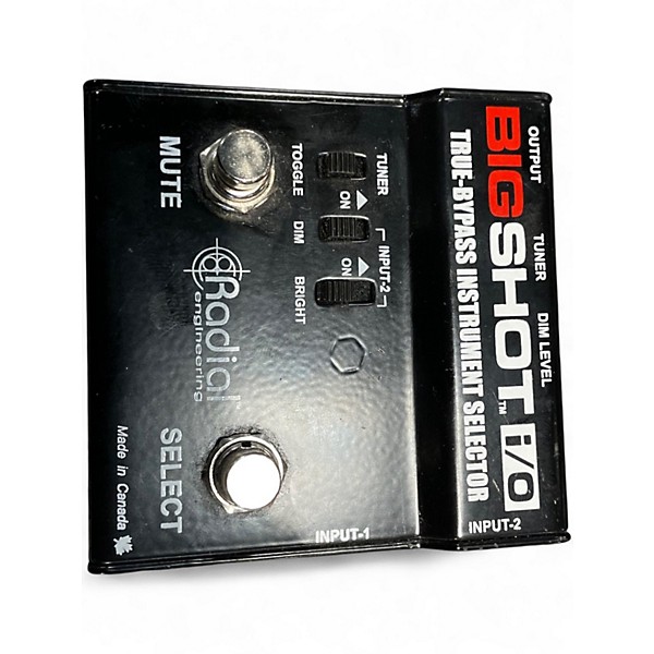Used Radial Engineering Bigshot I/O True Bypass Selector Pedal