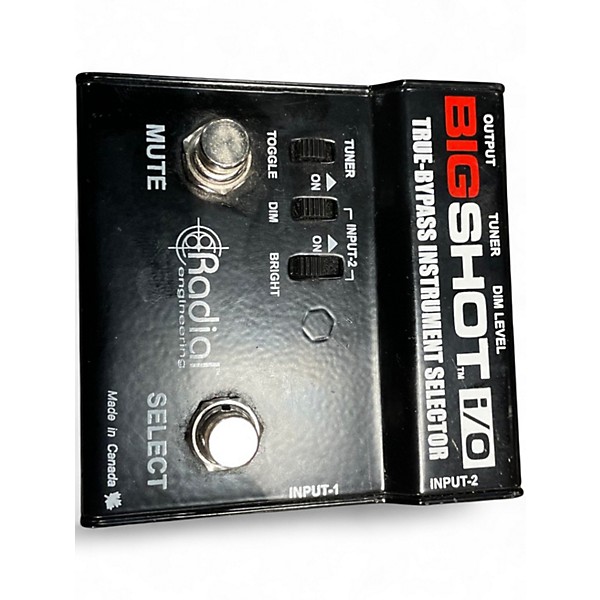 Used Radial Engineering Bigshot I/O True Bypass Selector Pedal