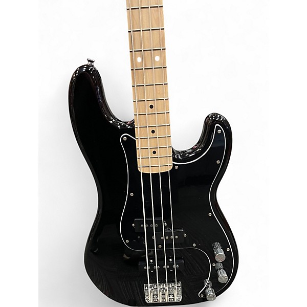 Used Squier AFFINITY PRECISION BASS PJ BLACK Electric Bass Guitar