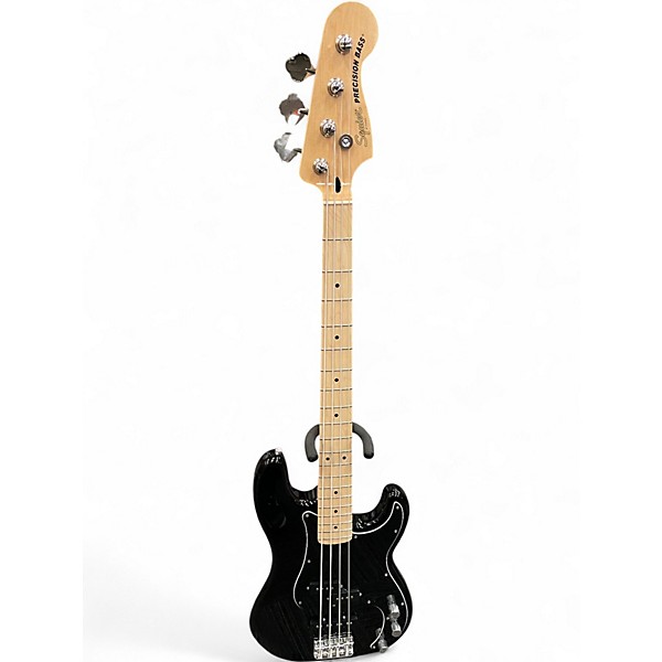 Used Squier AFFINITY PRECISION BASS PJ BLACK Electric Bass Guitar