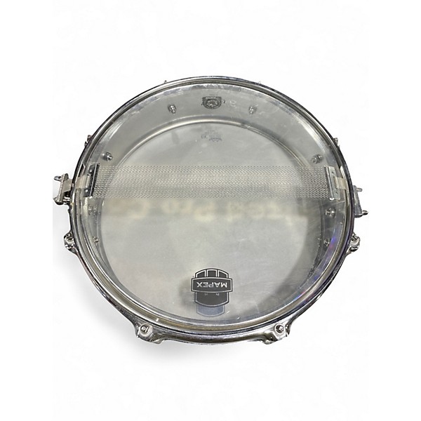 Used Mapex 13in MPX STEEL PICCOLO SNARE SILVER Drum
