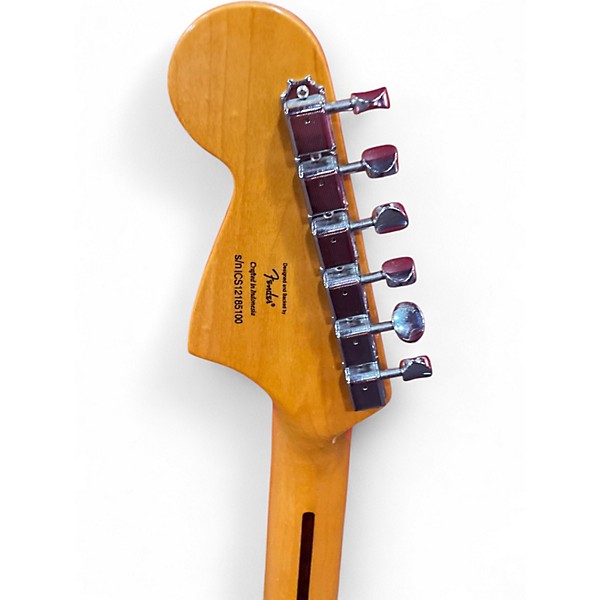 Used Squier Vintage Modified Jaguar Seafoam Green Solid Body Electric Guitar