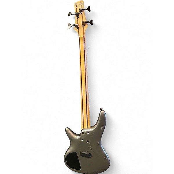 Used Ibanez Ibanez SR300E Silver Electric Bass Guitar