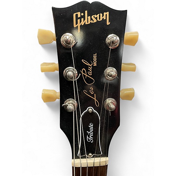 Used Gibson Les Paul Tribute Vintage Sunburst Solid Body Electric Guitar