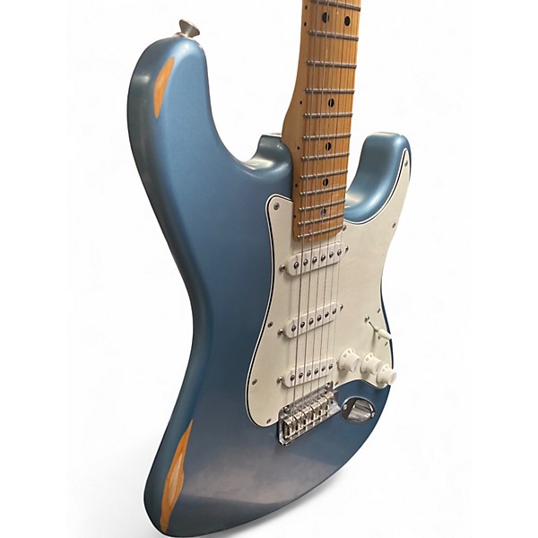 Used 2018 Fender Player Stratocaster Tidepool Solid Body Electric Guitar