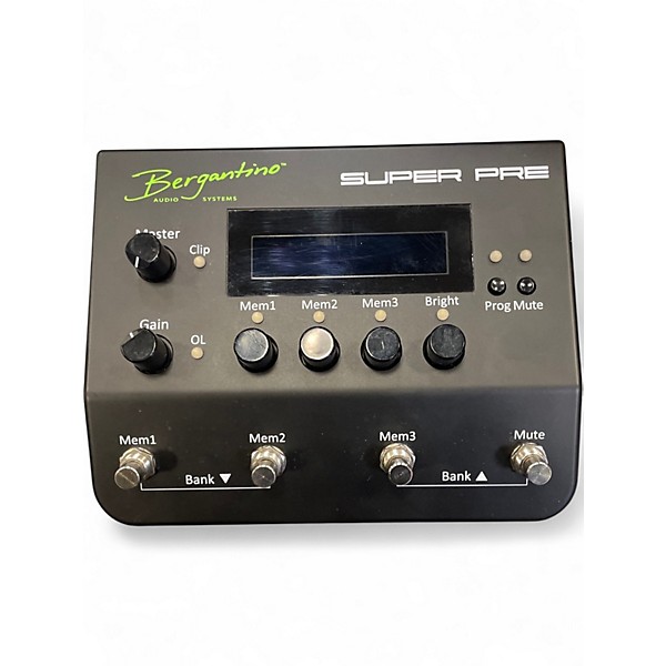 Used Bergantino SUPER PRE Effect Pedal