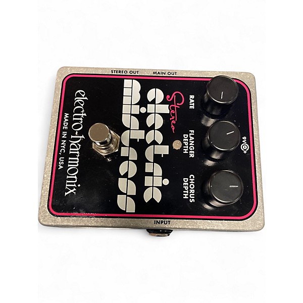 Used Electro-Harmonix XO Stereo Electric Mistress Flanger / Chorus Effect Pedal
