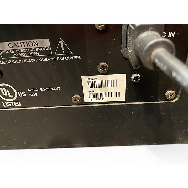 Used Yamaha HS80M Pair Powered Monitor