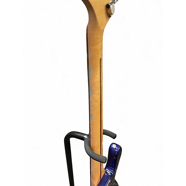 Used Fender Deluxe Jazz Bass V Blue Sapphire Electric Bass Guitar