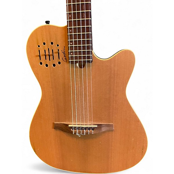 Used Godin Multiac Natural Classical Acoustic Electric Guitar