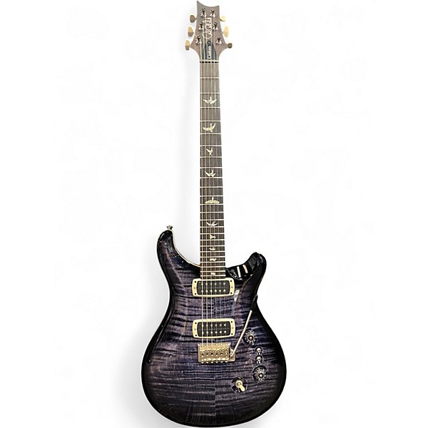 Used PRS Custom 24-08 Purple Mist Charcoal Solid Body Electric Guitar