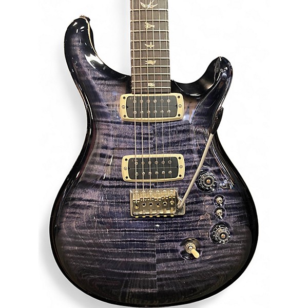 Used PRS Custom 24-08 Purple Mist Charcoal Solid Body Electric Guitar