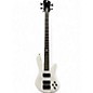 Used Spector NS Ethos HP4 White Electric Bass Guitar thumbnail