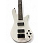 Used Spector NS Ethos HP4 White Electric Bass Guitar