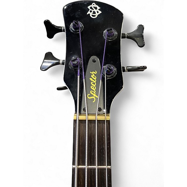 Used Spector NS Ethos HP4 White Electric Bass Guitar