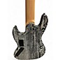 Used Michael Kelly Element Black and White Electric Bass Guitar