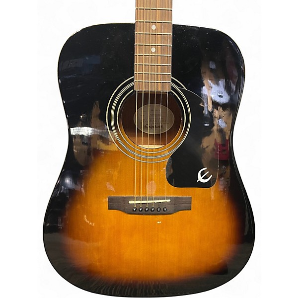 Used Epiphone PR150VS 2 Tone Sunburst Acoustic Guitar